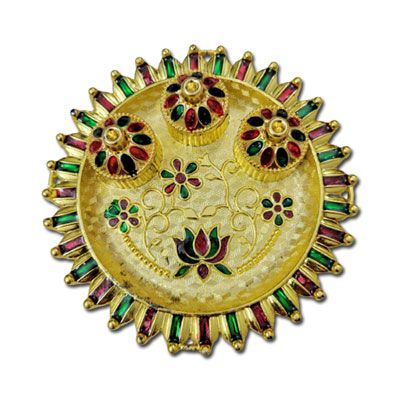 "Rakhi Thali-888-020 - Click here to View more details about this Product